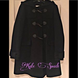 Kate Spade Black Coat